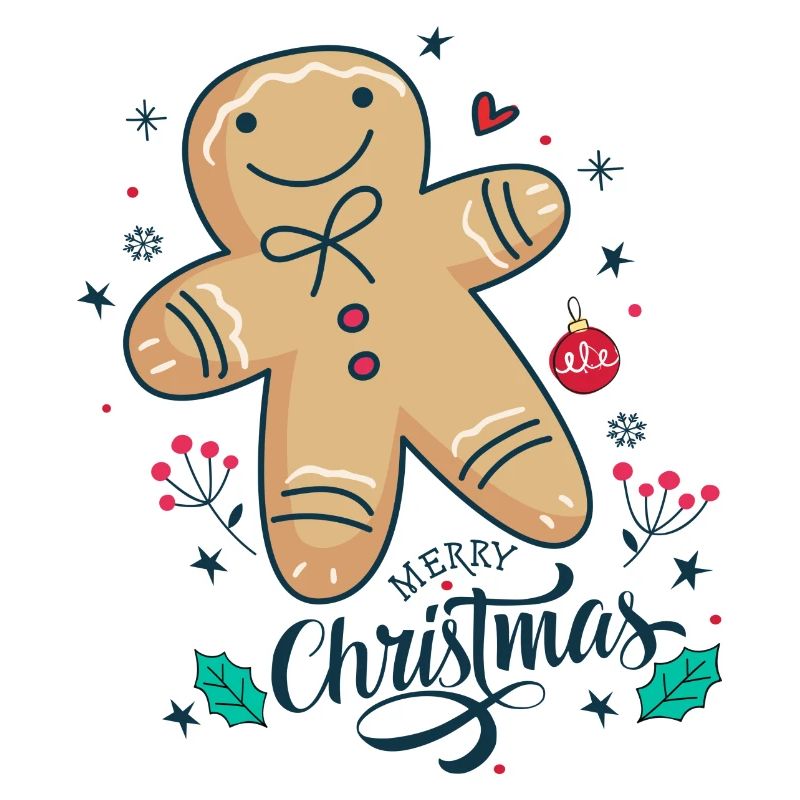 Weihnachtsplätzchen.Frohe Weihnachten.