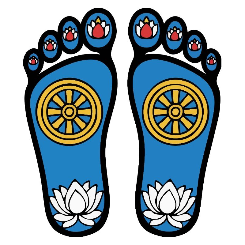 Pieds de Bouddha