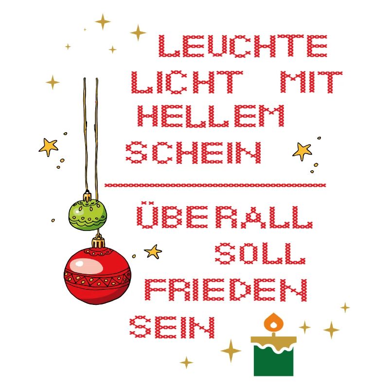 Leuchte Licht mit hellem Schein