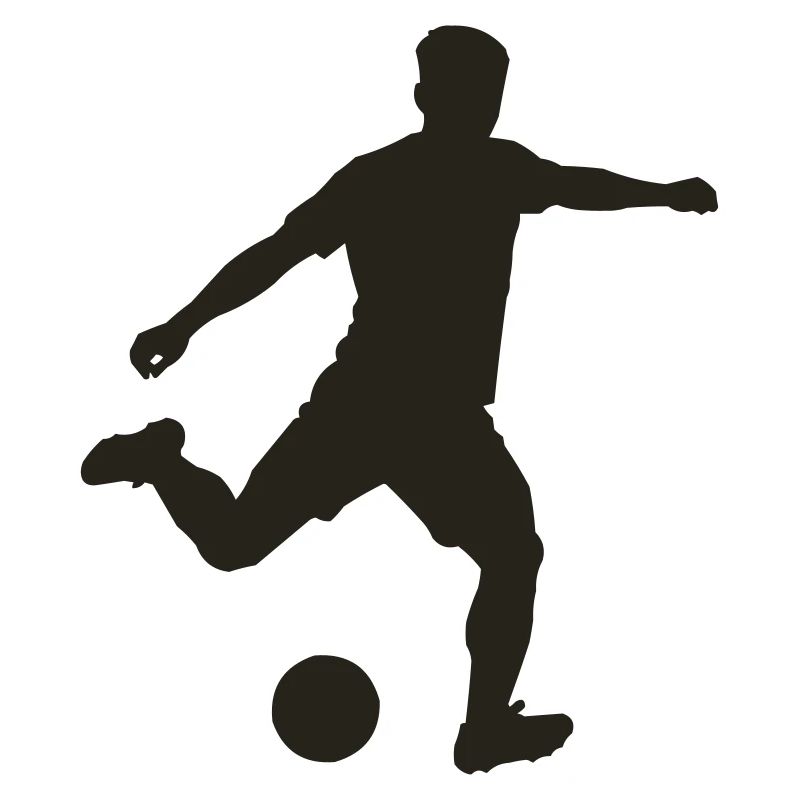 Kicker in Bewegung