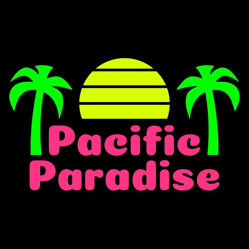 Pacific paradise (Halbsonne, Palmen)