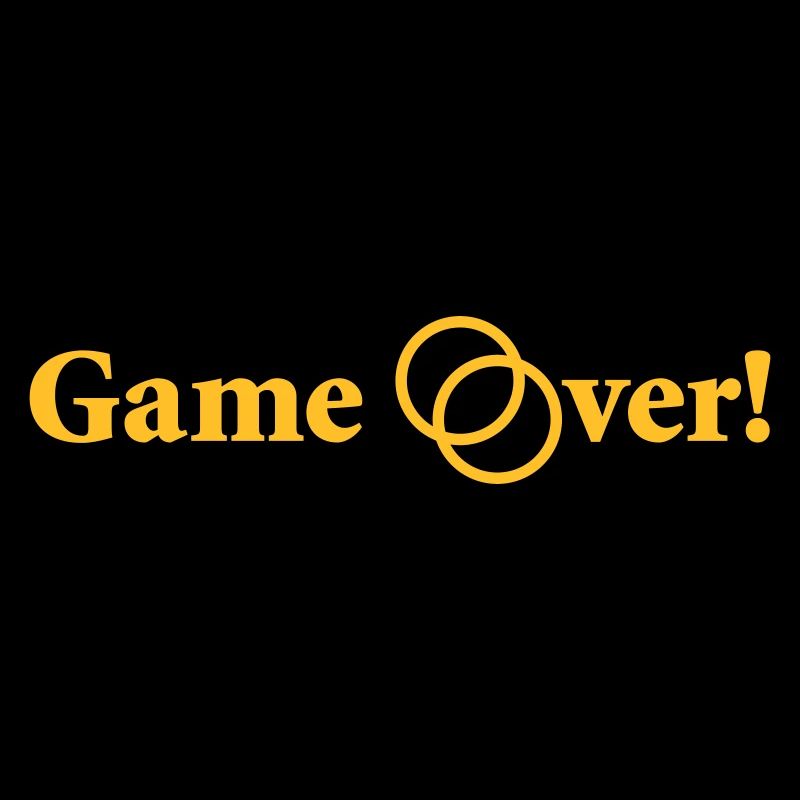 Game over Hochzeit Ehepaar Braut Bräutigam Ehering