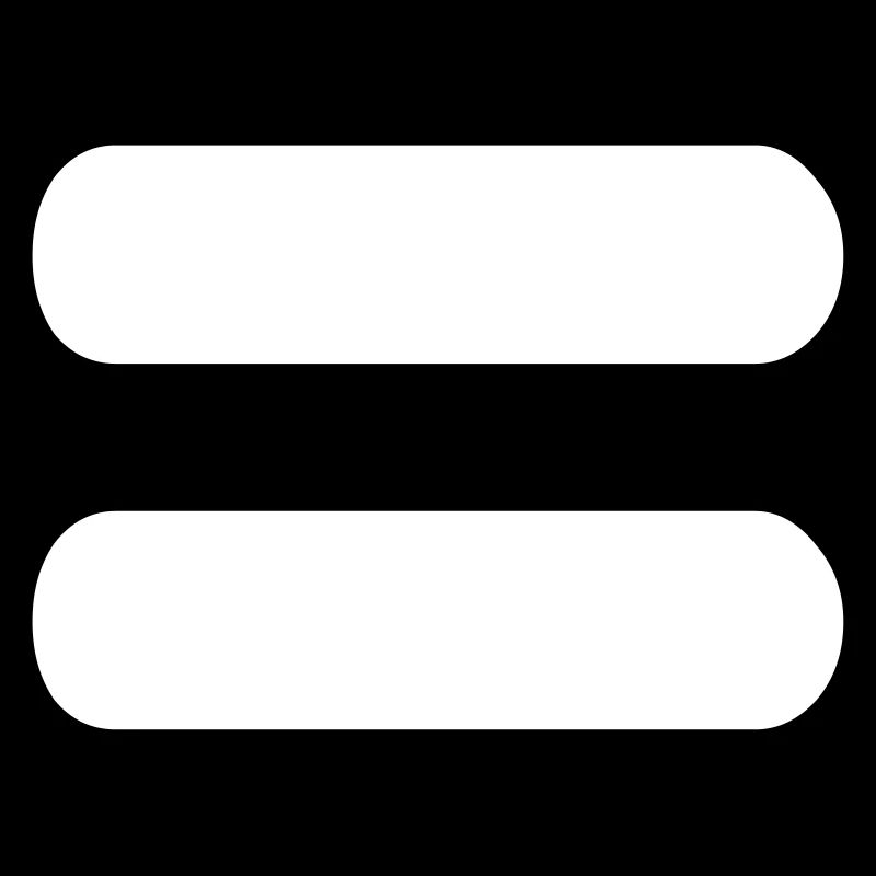 Vecteur maths symbole égal