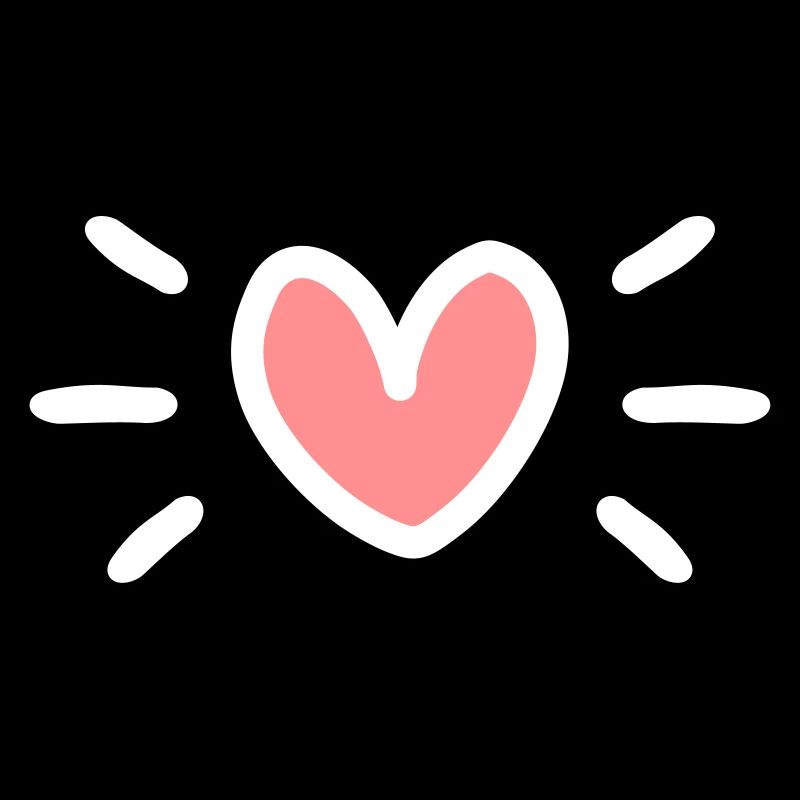 Radiant Heart Deco Decor Decoration Moitv