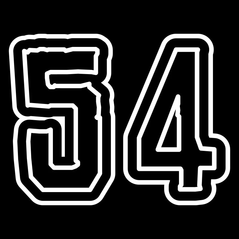 Symbole numérique 54
