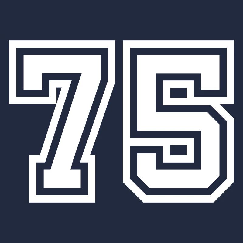 Symbole numérique 75