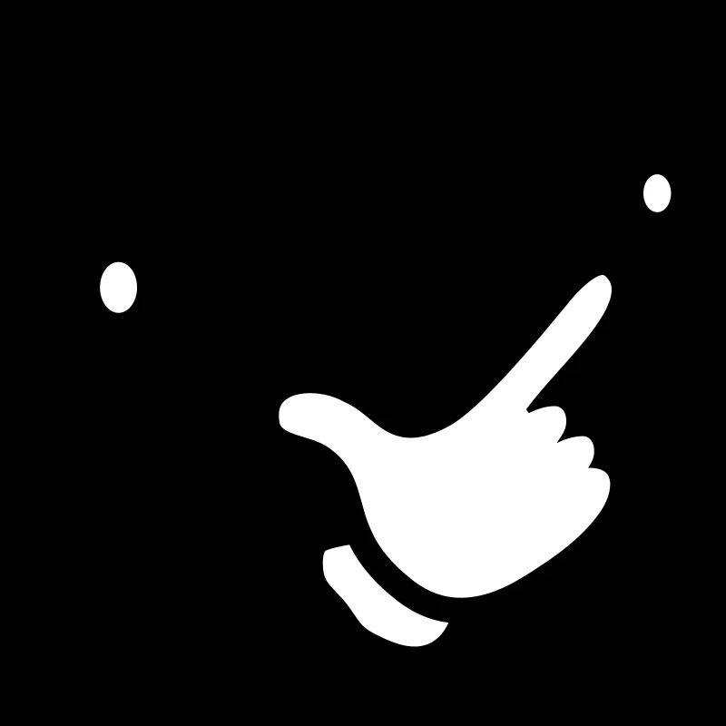 Le visage réfléchi