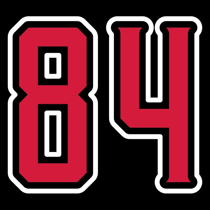 84 number symbol
