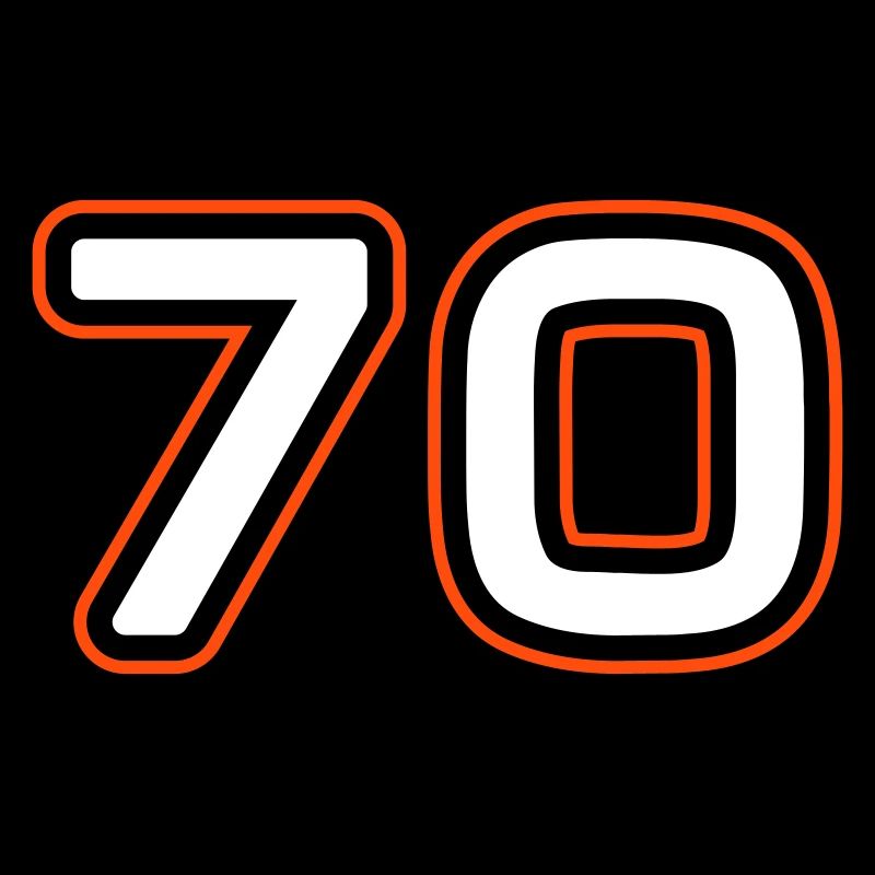 Symbole de 70 chiffres