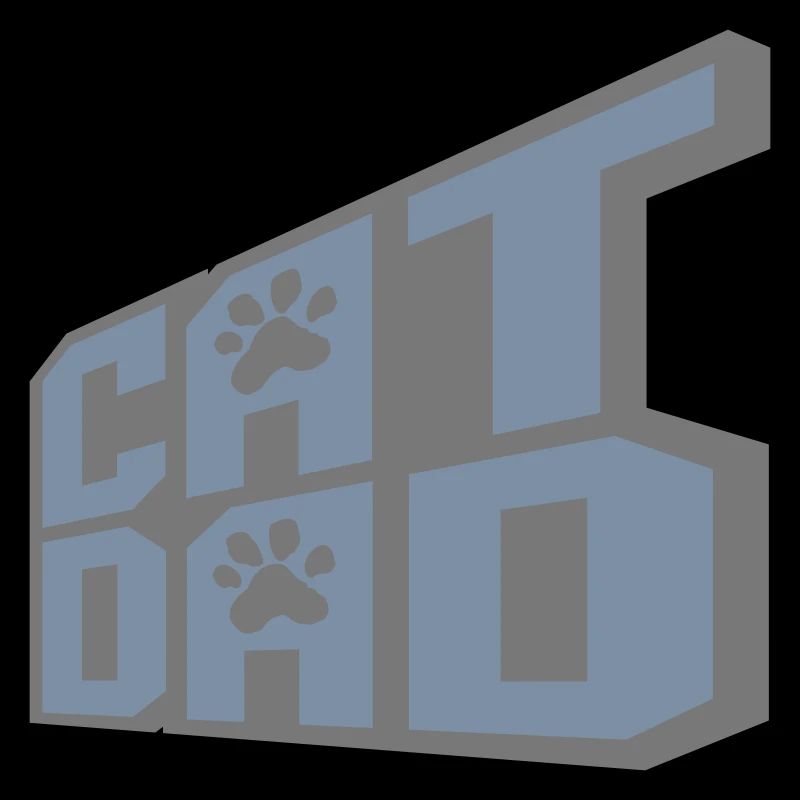 Conception du logo Cat Dad