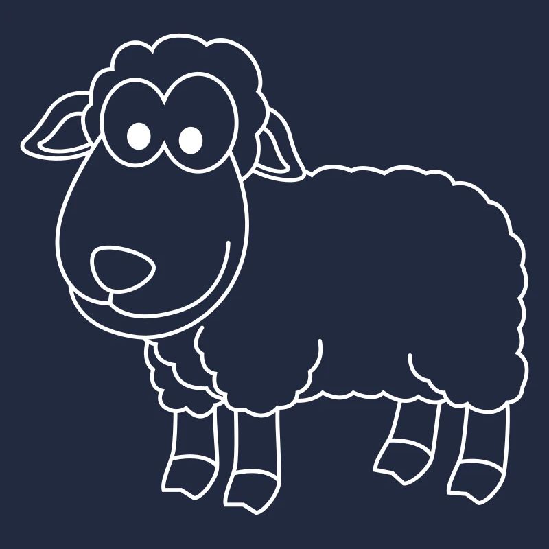 Mouton Comic Animal
