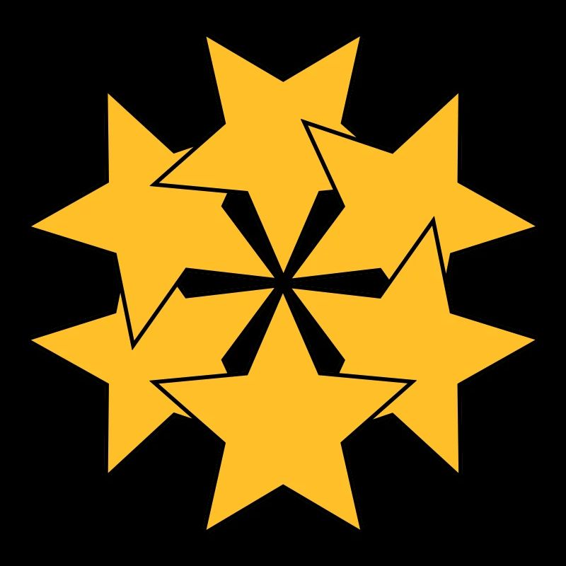 transformierte Sterne | Vectorgraphic