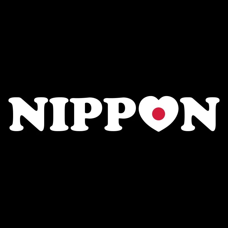 Nippon Love Heart Flag