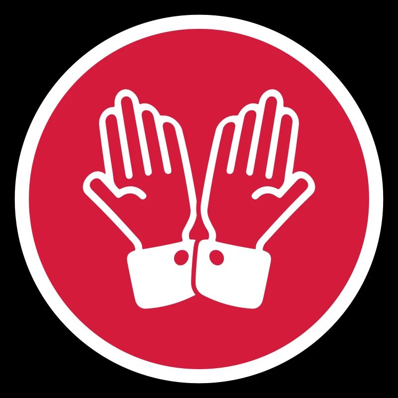 Cercle de prière des mains