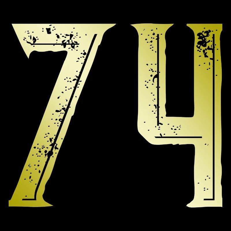 Symbole numérique 74