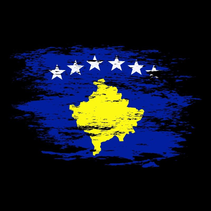 Drapeau du Kosovo utilisé