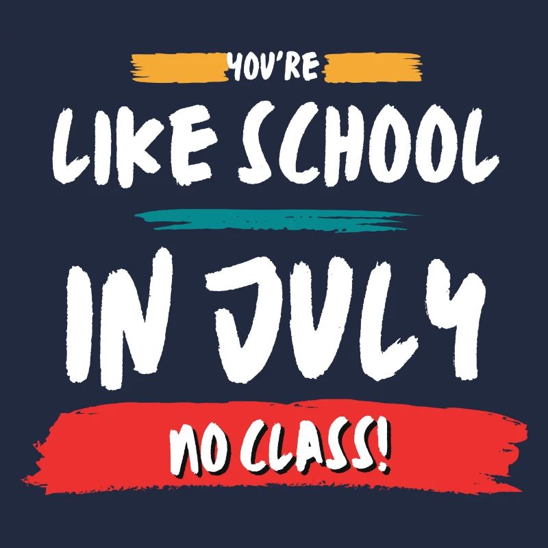 Comme l’école en juillet Pas de cours
