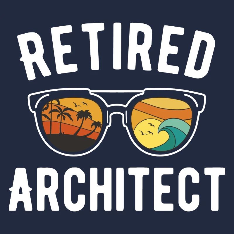 Beachy eyewear for retired architects