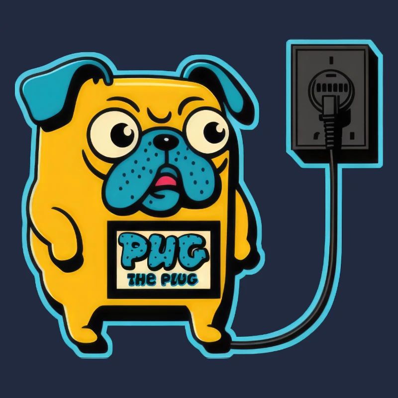 Mops den Stecker