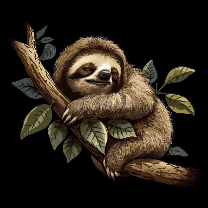 Faultier Sloth Tier Faultier Baby