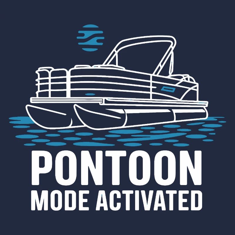  Pontoon Mode Activated Pontonboot Sommer