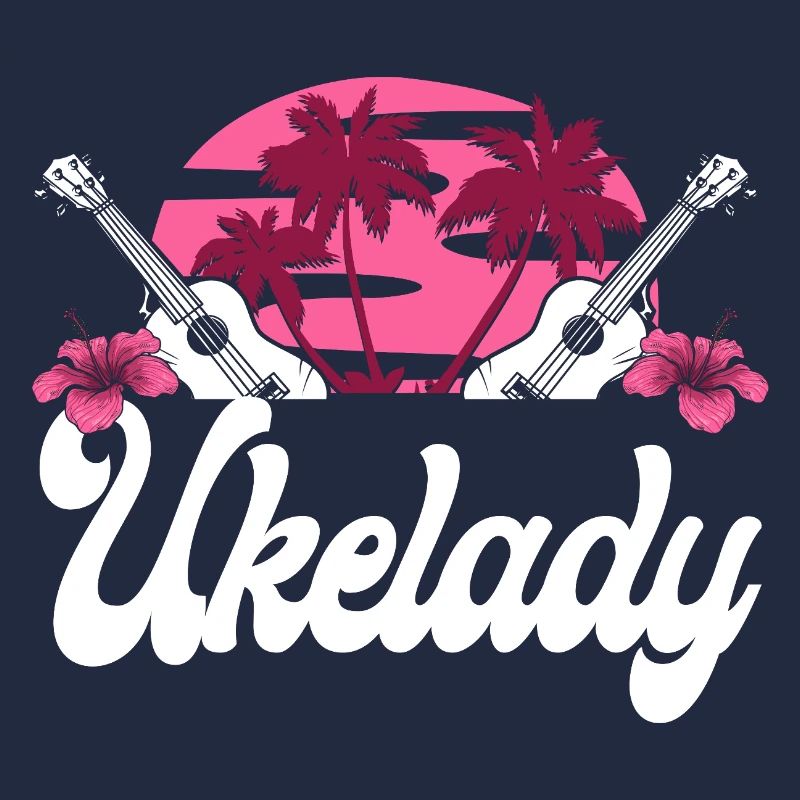 Hawaiian Ukulele Uke Ukelady