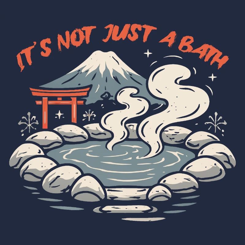 Bain de la source chaude d’Onsen