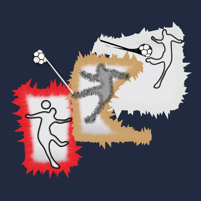 Dynamischer Ballspieler