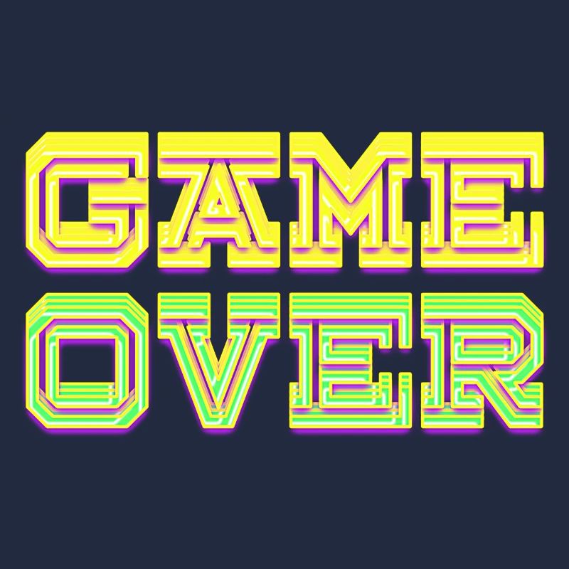 Spiel beendet Neon