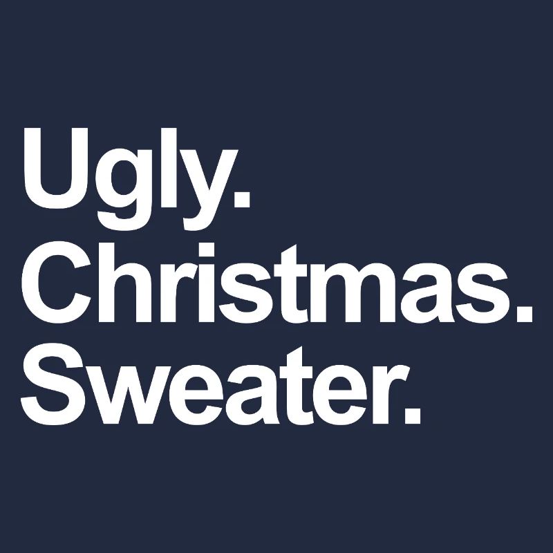 Pull de Noël moche