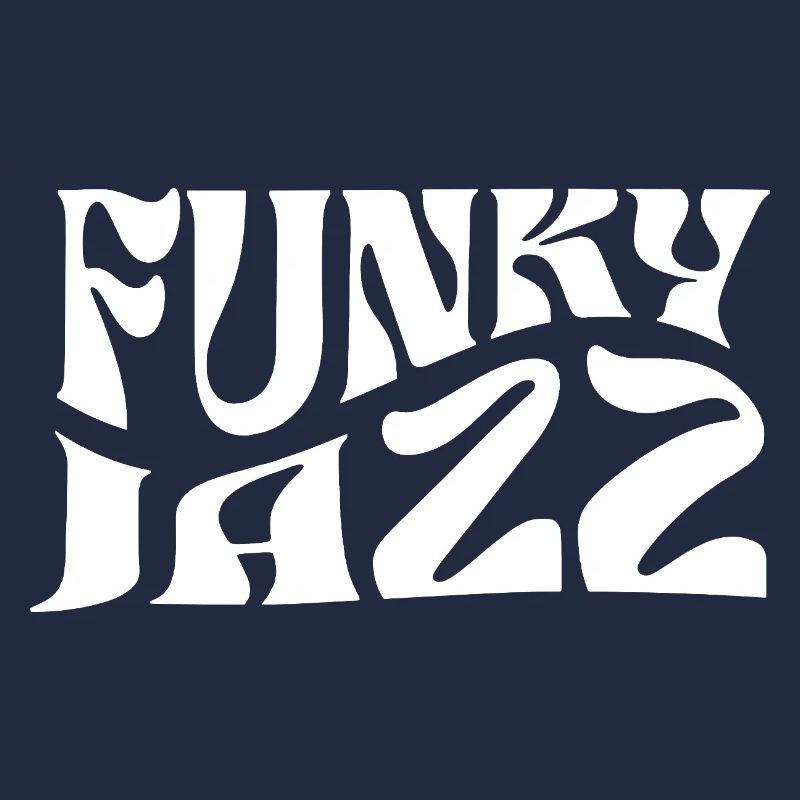 Funky Jazz Music Bold Typography