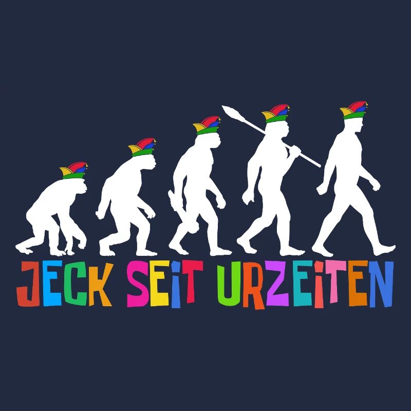 Jeck seit Urzeiten | Evolution Narren, Fastnacht