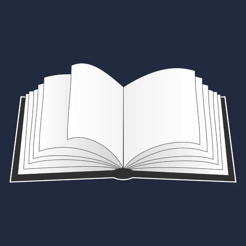 an open book for the bookworm or bookworm