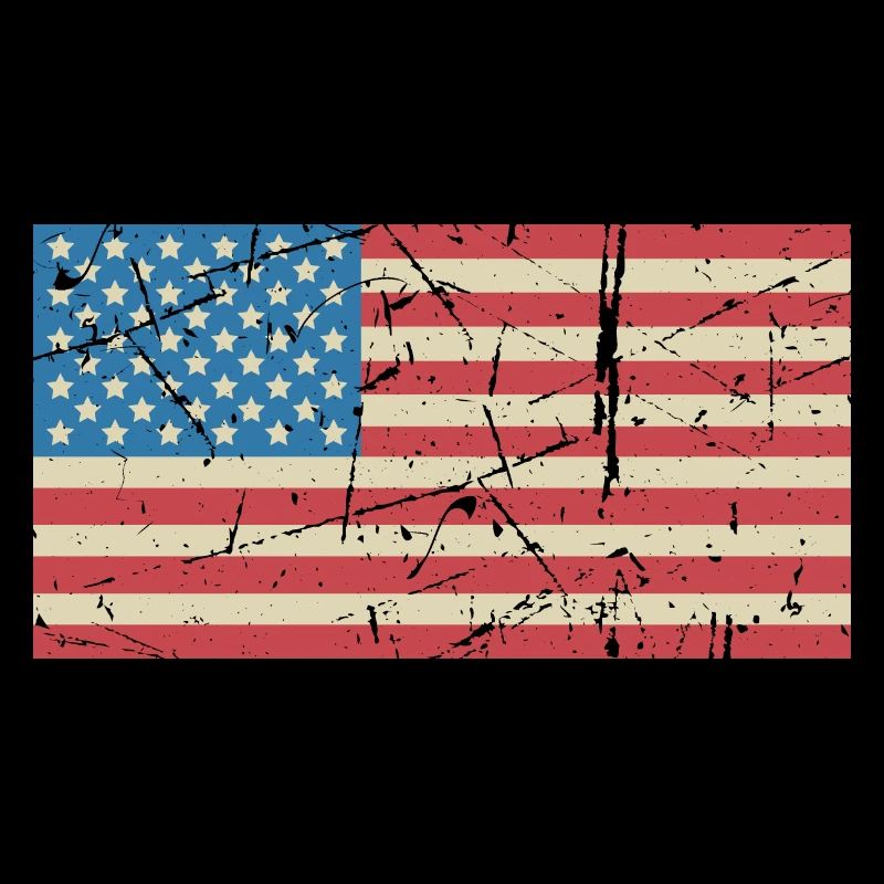 Drapeau vintage des États-Unis