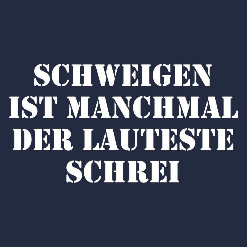 Schweigen Ist Manchmal Der Lauteste Schrei