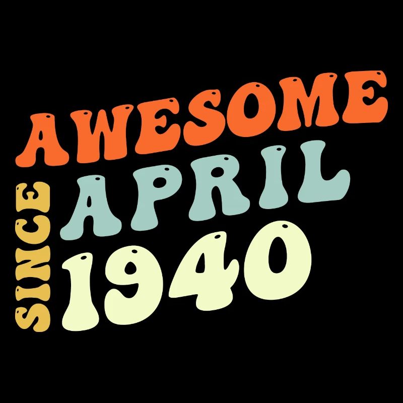 Groovy 83 Years Old Awesome Since April 1940 83rd