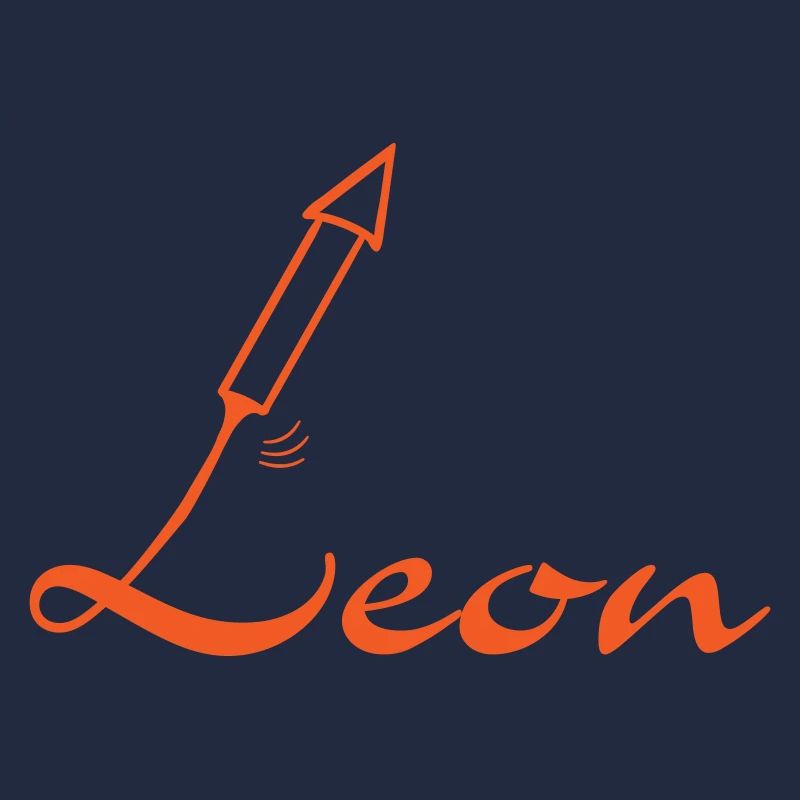 Revendication de Léon avec fusée | Graphique vectoriel