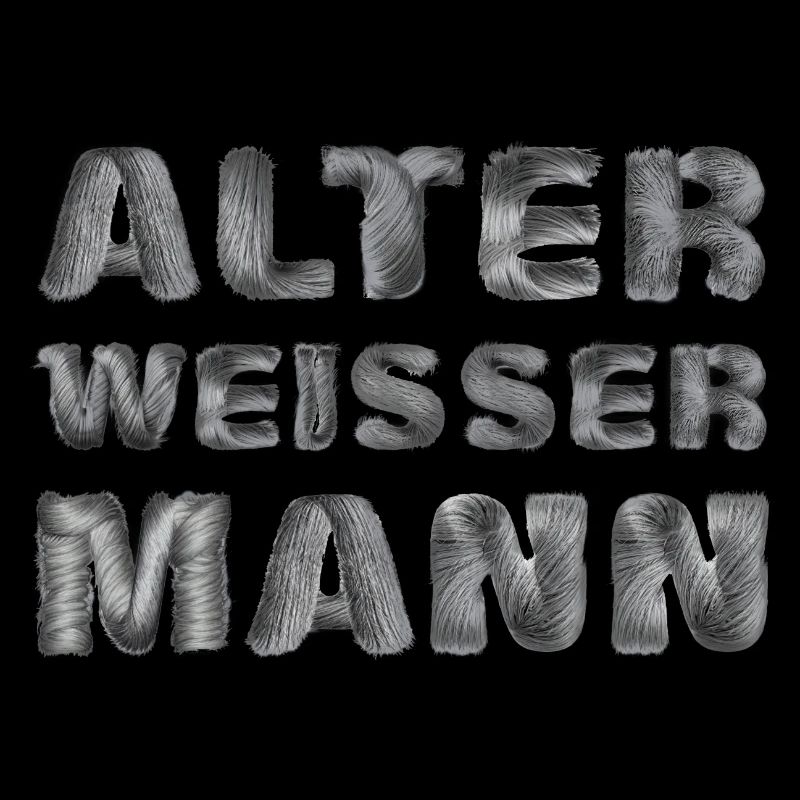 Alter weißer Mann