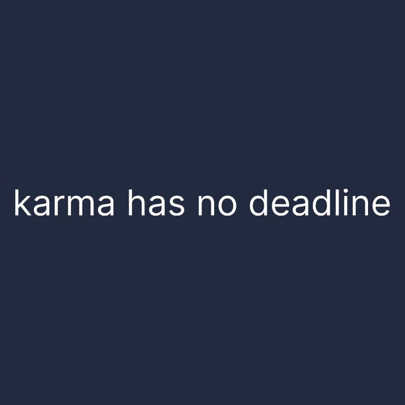 Le karma n’a pas de date limite 2