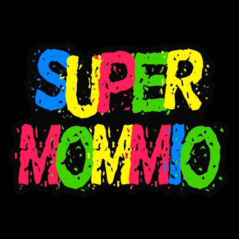 Super Mommio Lustiges Muttertags-T-Shirt