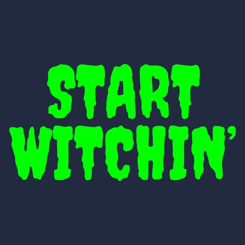 Vert vibrant Sorcière Phrase de début