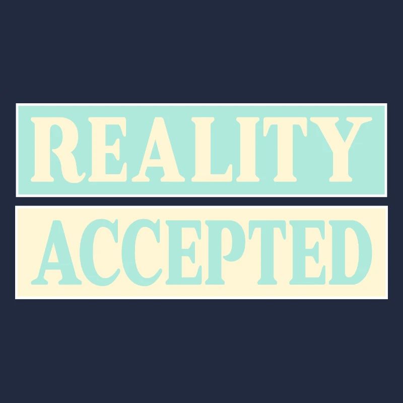 Réalité acceptée