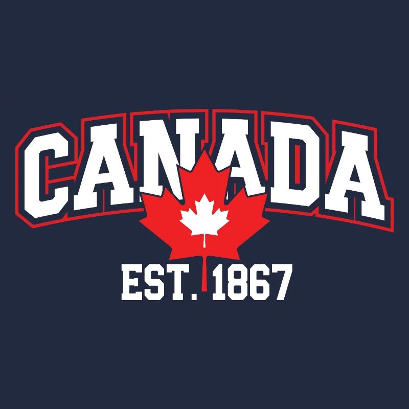 Canada Patriotic Maple Leaf Design