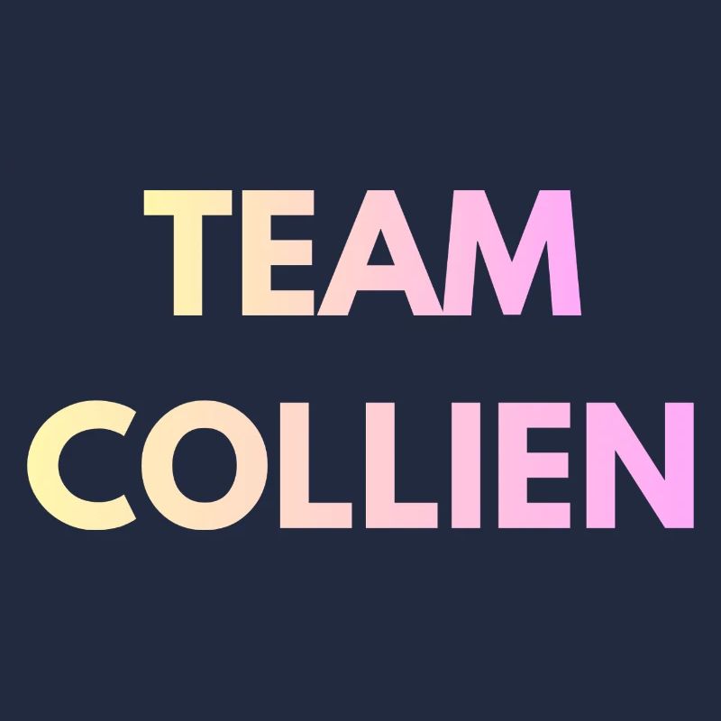 Texte du gradient de l’équipe Collien