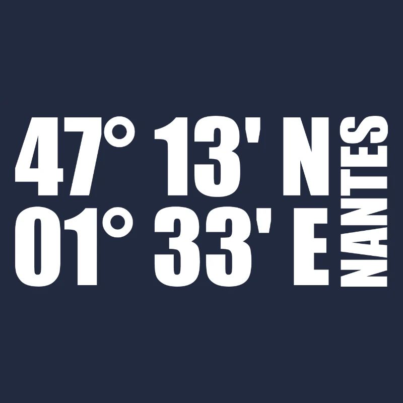 Nantes Coordinates