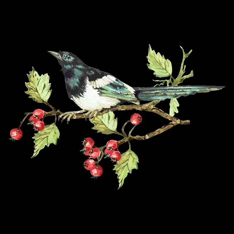 Bunter Vogel