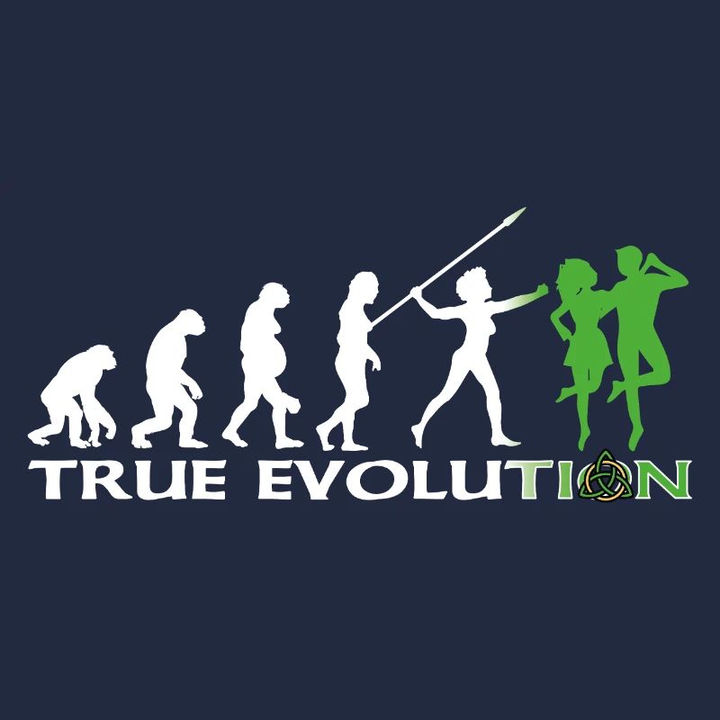 Evolution towards traditional Irish dance