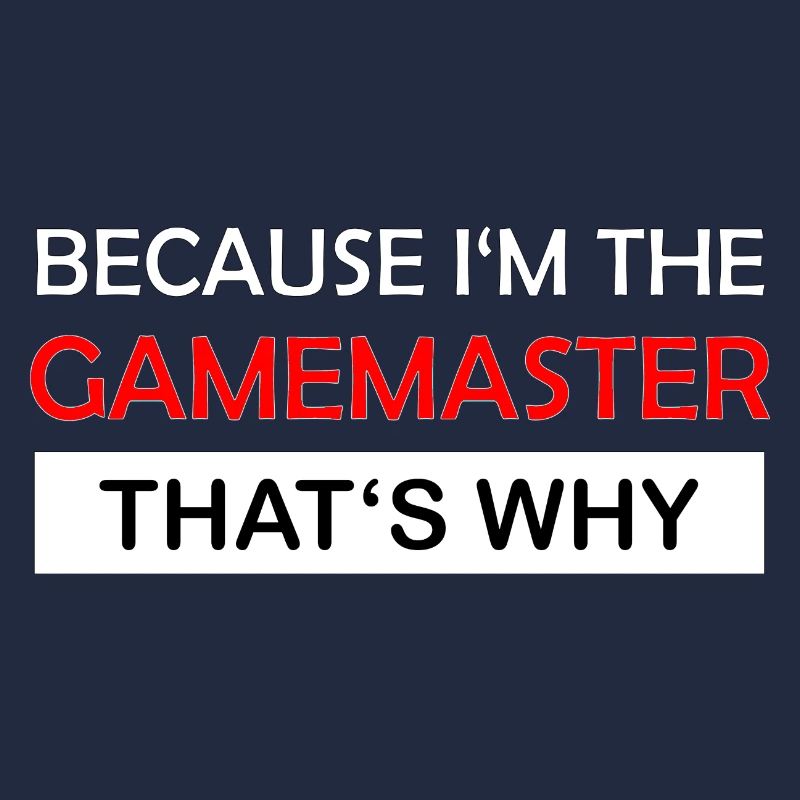 Parce que je suis le maître de jeu Rollenspiel RPG