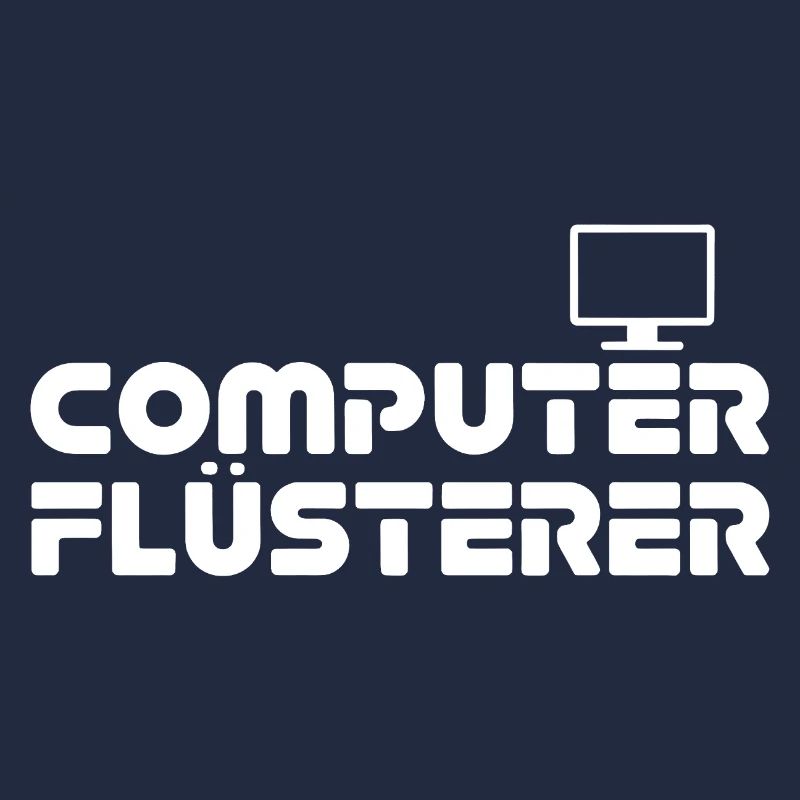 Computer Flüsterer Retro-Print