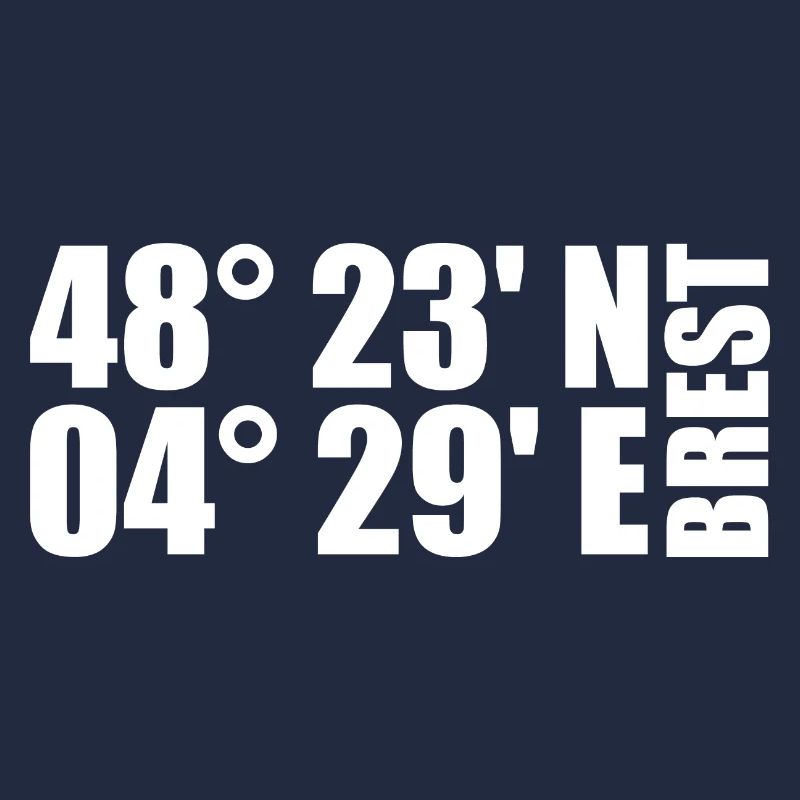 Coordonnées de Brest